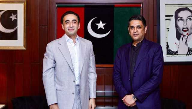 چیئرمین پی پی پی بلاول بھٹو سے ارسلان شیخ کی ملاقات