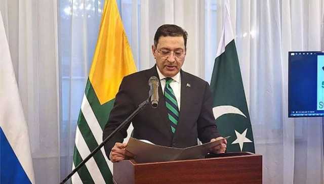 بھارت کے پاکستان پر حملے کی منصوبہ بندی کے انٹیلیجنس شواہد ہیں: روس میں پاکستانی سفیر