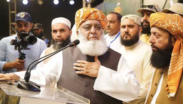 مولانا فضل الرحمان پارلیمنٹ کی لفٹ میں 2 منٹ تک پھنسے رہے