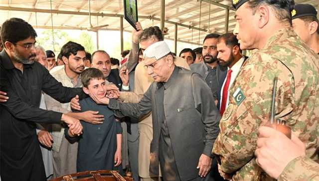 لیفٹیننٹ کرنل ظہیر عباس طوری کے7 سالہ بیٹے ارتضیٰ عباس طوری کی نماز جنازہ ادا کردی گئی