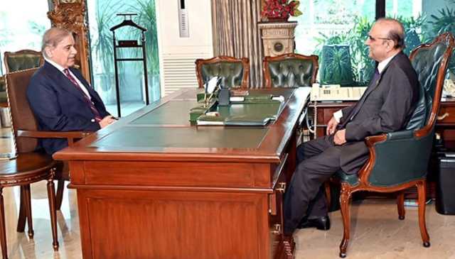 پاک بھارت کشیدگی: وزیرِ اعظم شہباز شریف کی صدر آصف علی زرداری سے اہم ملاقات