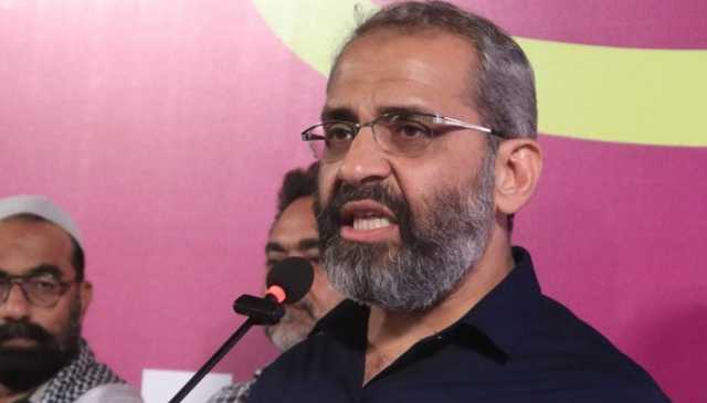 کراچی میں اس وقت شدید آبی بحران ہے: منعم ظفر