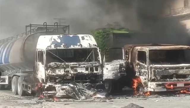 مشتعل مظاہرین نے وزیر داخلہ سندھ ضیا لنجار کے گھر کو آگ لگادی