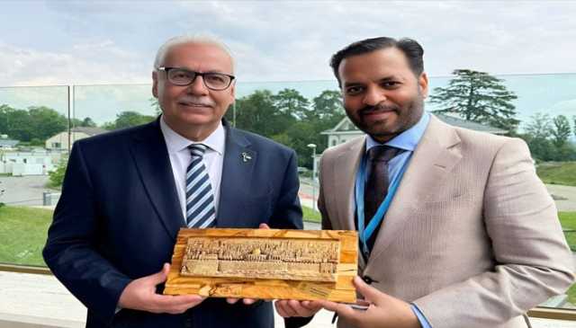 وزیر صحت مصطفیٰ کمال کی فلسطینی ہم منصب سے ملاقات