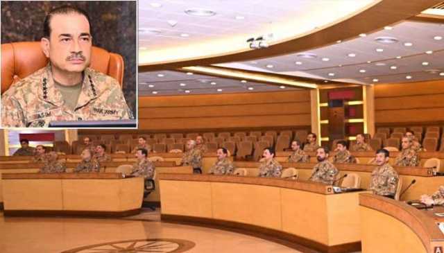 خضدار میں سفاکی بھارت کی پشت پناہی سے چلنے والی پراکسیز کے ذریعے کی گئی، کور کمانڈرز کانفرنس