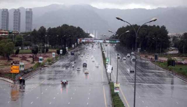 اسلام آباد، راولپنڈی سمیت گرد و نواح میں موسلادھار بارش، موسم خوشگوار ہوگیا