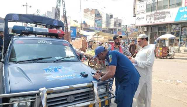 لاہور: 11 دن میں ٹریفک قوانین کی خلاف ورزی پر 5 ہزار 164 شہری گرفتار