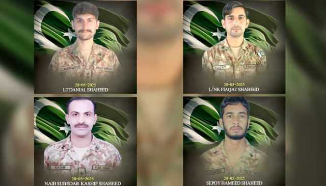 خیبر پختونخوا میں کارروائیاں، بھارتی حمایت یافتہ ’فتنہ الخوارج‘ کے 7 دہشتگرد ہلاک، لیفٹیننٹ سمیت 4 جوان شہید