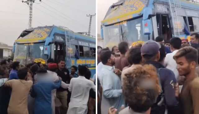 حیدر آباد: بس کی رکشہ کو ٹکر، 2 افراد جاں بحق، 6 زخمی