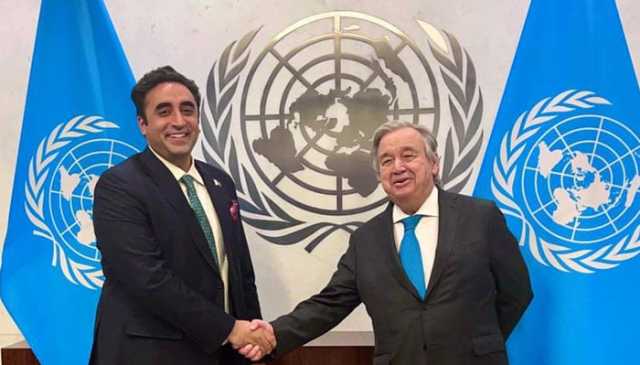 یو این سیکریٹری جنرل پاک بھارت کشیدگی کے خاتمے کیلئے کام کریں، بلاول