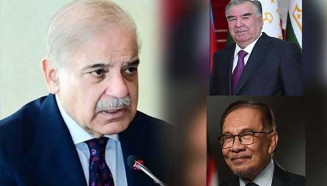 شہباز شریف کا ملائیشین ہم منصب و تاجک صدر سے ٹیلی فونک رابطہ، عید کی مبارکباد پیش