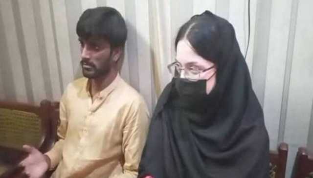 محبت میں گرفتار امریکی خاتون پاکستان پہنچ گئی، قبول اسلام کے بعد نوجوان سے شادی بھی کرلی