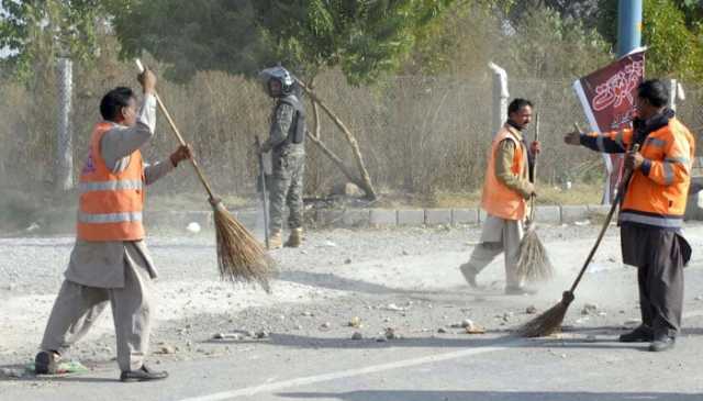 زیرو ویسٹ آپریشن میں حصہ لینے والے سینٹری ورکرز کیلئے بونس کا اعلان