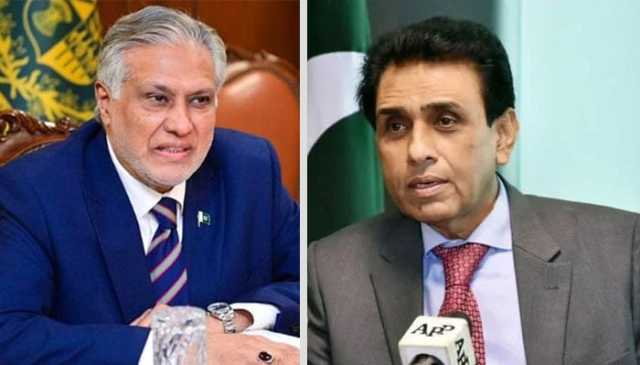 ایم کیو ایم کے وفد کی اسحاق ڈار سے ملاقات