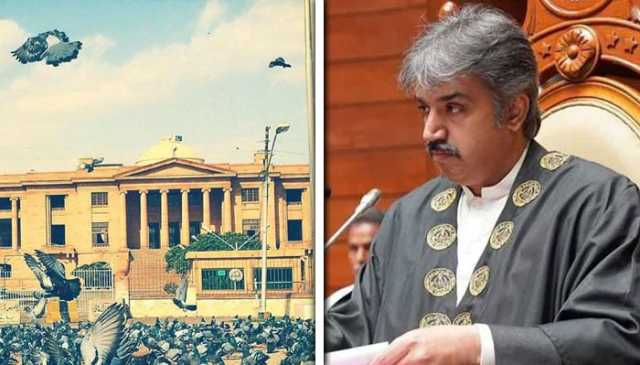 گورنر ہاؤس میں دفاتر کو تالہ لگانے کا معاملہ، اویس قادر شاہ عدالت پہنچ گئے