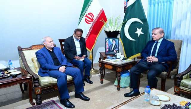 وزیراعظم شہباز شریف سے ایرانی سفیر رضا امیری مقدم کی ملاقات