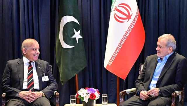 سیز فائر کے بعد وزیراعظم شہباز شریف کا ایرانی صدر سے ٹیلیفونک رابطہ