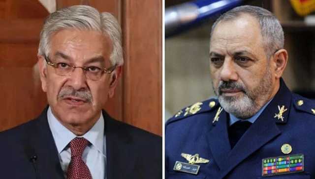 شنگھائی تعاون تنظیم اجلاس، خواجہ آصف کی ایرانی وزیر دفاع سے ملاقات