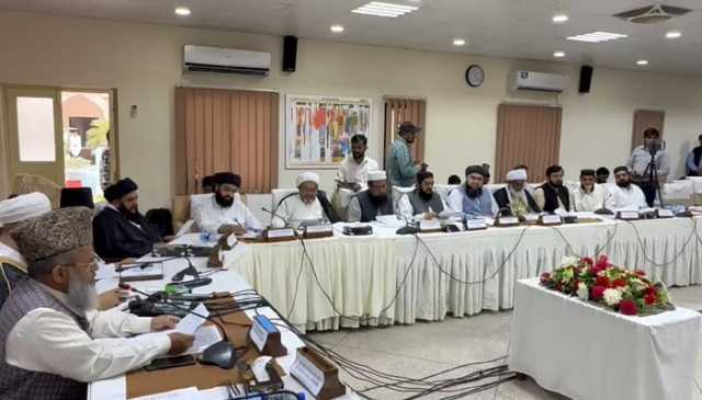 ریاست کیخلاف مسلح کارروائی، تشدد و انتشار بغاوت ہیں: علما مشائخ کانفرنس کا مشترکا اعلامیہ
