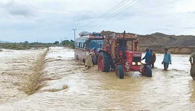 ملک کے مختلف حصوں میں ممکنہ سیلاب کا الرٹ جاری
