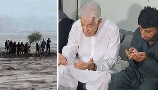دریائے سوات میں بہنے والوں کو بچانے ریسکیو اہلکار خالی ہاتھ آئے تھے: خواجہ آصف