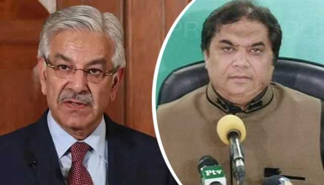 حنیف عباسی کی اپنی ہی پارٹی کے سینئر رہنما خواجہ آصف پر تنقید