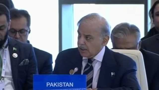 بھارت کا پاکستان پر حملہ خطے کو غیرمستحکم کرنے کی کوشش تھی، وزیراعظم کا ای سی او اجلاس سے خطاب