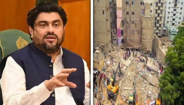 لیاری حادثہ: لواحقین کو 80 گز پلاٹ، راشن فراہم کرنے کا اعلان