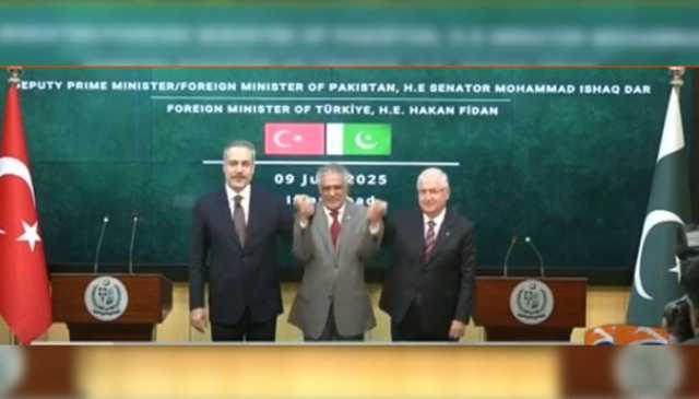پاکستان اور ترکیہ کئی علاقائی اور عالمی معاملات پر یکساں موقف رکھتے ہیں: اسحاق ڈار