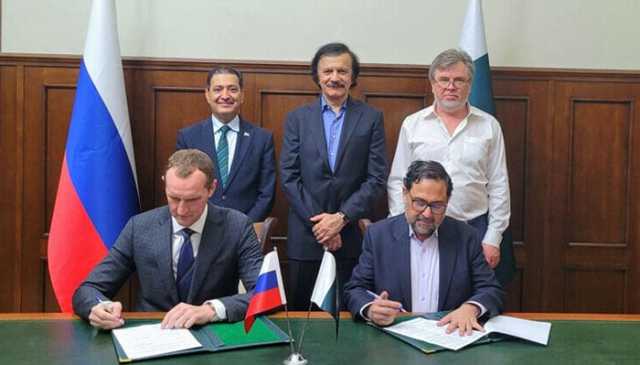 پاکستان اور روس کے درمیان اسٹیل ملز کی بحالی کیلئے پروٹوکول پر دستخط
