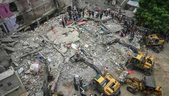 کراچی: عمارت گرنے کے واقعے میں پولیس کی ابتدائی رپورٹ میں ذمے داران کا تعین ہوگیا