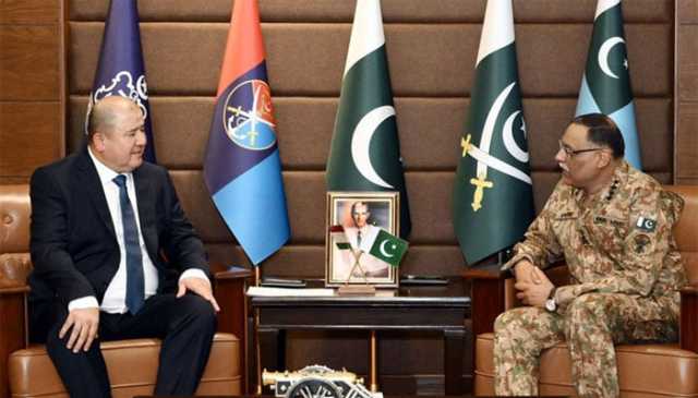 چیئرمین جوائنٹ چیفس آف اسٹاف کمیٹی سے تاجک چیف آف جنرل اسٹاف کی ملاقات