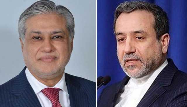 اسحاق ڈار کا ایرانی وزیر خارجہ سے رابطہ، غزہ بحران پر تبادلہ خیال