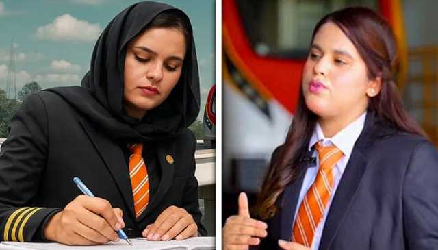 پاکستان میں نئی تاریخ رقم، ندا صالح پہلی خاتون ٹرین ڈرائیور بن گئیں