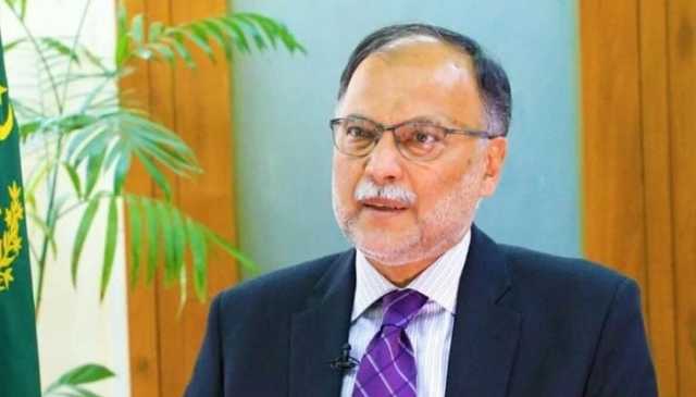 ریموٹ سینسنگ سیٹلائٹ لانچ: احسن اقبال کی قوم کو مبارکباد