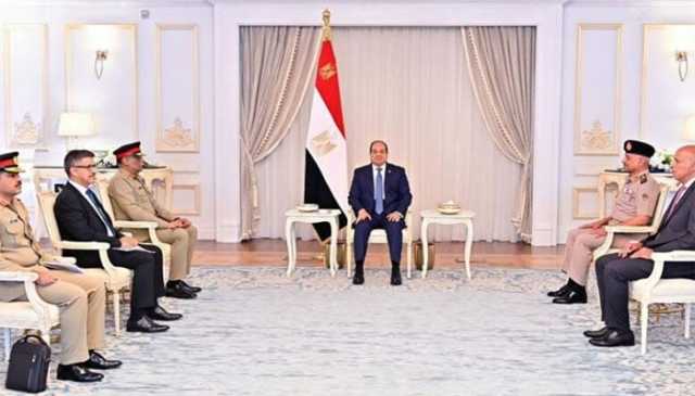 جنرل ساحر شمشاد کا دورہ مصر، صدر السیسی، وزیرِ دفاع اور کمانڈر اِن چیف سے ملاقاتیں