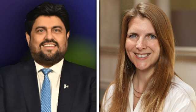 برطانوی ہائی کمشنر کی گورنر سندھ سے ملاقات، تعلیم، صحت اور غزہ کی صورتحال پر گفتگو
