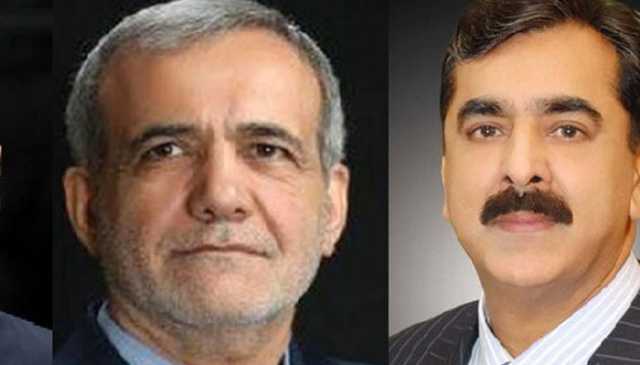 چیئرمین سینیٹ سے ایرانی صدر کی ملاقات