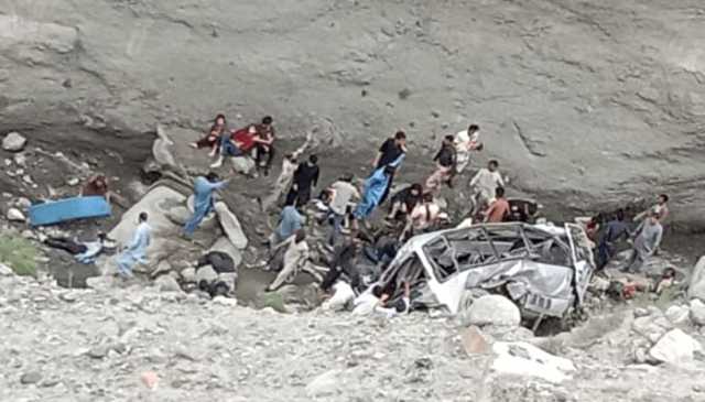 گلگت: دنیور نالے میں جاں بحق ہونیوالے 7 افراد کی نماز جنازہ ادا کردی گئی