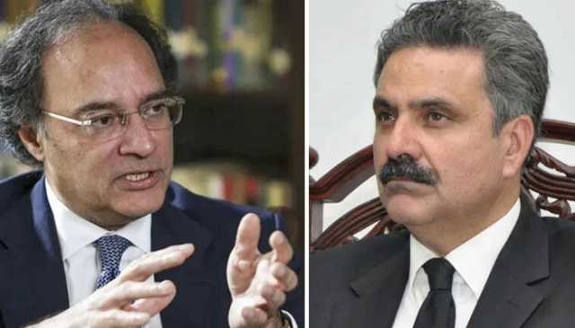 چیف جسٹس یحییٰ آفریدی سے وزیرِ خزانہ محمد اورنگزیب کی ملاقات