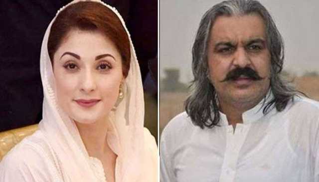 وزیرِ اعلیٰ پنجاب مریم نواز کا وزیرِ اعلیٰ خیبر پختونخوا علی امین گنڈاپور کو ٹیلیفون