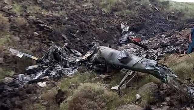 خیبر پختونخوا حکومت کا ہیلی کاپٹر حادثے کی تحقیقات کا فیصلہ