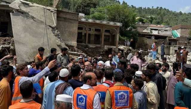 حافظ نعیم الرحمٰن سیلاب سے سب سے زیادہ متاثرہ ضلع بونیر پہنچ گئے