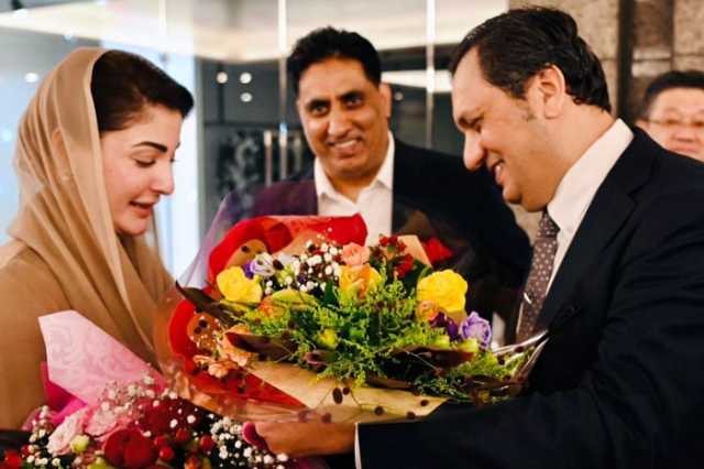 جاپان: مریم نواز کی ن لیگی رہنما ملک نور اعوان کے گھر آمد