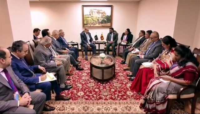 نیویارک: وزیرِاعظم کی سری لنکن صدر سے ملاقات، مضبوط تعلقات پر اظہارِ اطمینان