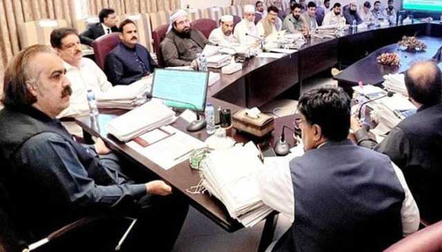 خیبرپختونخوا کابینہ کی 9 مئی توڑ پھوڑ اور فائرنگ کیس واپس لینے کی منظوری