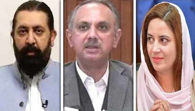 سنگجانی جلسہ کیس: عمر ایوب، شیخ وقاص اکرم اور زرتاج گل کے وارنٹ گرفتاری جاری