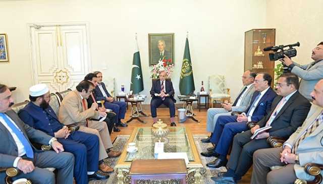 وزیراعظم شہباز شریف کی وزیراعظم آزاد کشمیر کی ممکنہ تبدیلی سے متعلق مشاورت