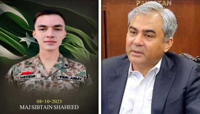 میجر سبطین نے اپنی جان دے کر بھارتی حمایت یافتہ دہشتگردوں کے مذموم عزائم کو خاک میں ملایا: محسن نقوی