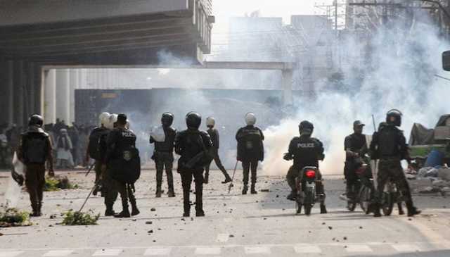 مریدکے: مذہبی جماعت کے کارکنوں کی اندھا دھند فائرنگ سے ایک ایس ایچ او شہید، 48 اہلکار زخمی ہوئے